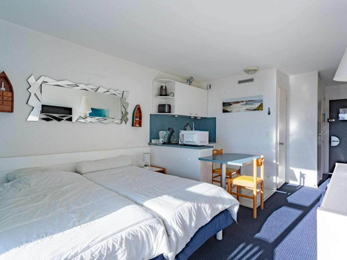 Charmant Studio En Centre-Ville Avec Piscine Proche Grande Plage - Fr-1-3-410 Biarritz Dış mekan fotoğraf