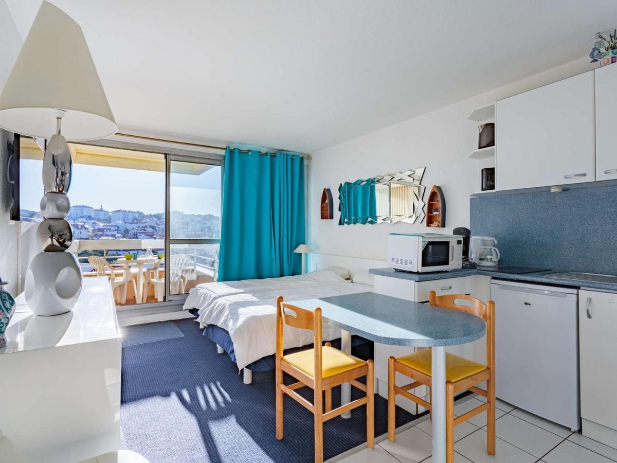 Charmant Studio En Centre-Ville Avec Piscine Proche Grande Plage - Fr-1-3-410 Biarritz Dış mekan fotoğraf